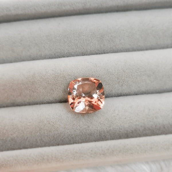 Square Cushion Morganite (4.00CT)