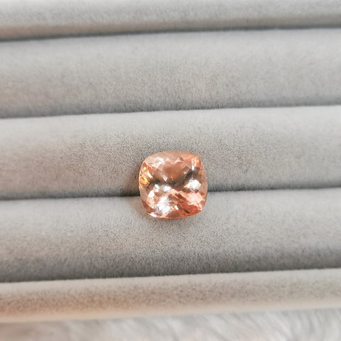 Square Cushion Morganite (3.51CT)