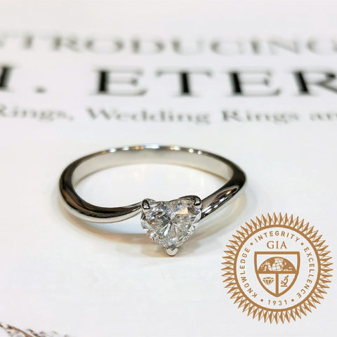 18k Gold Wave Accented Ring Setting